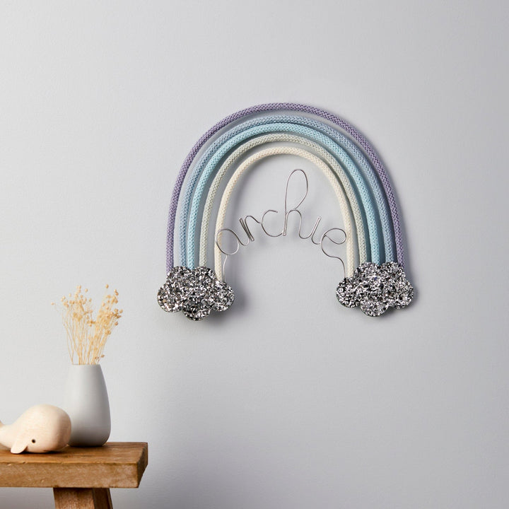 Heavens Personalised Glitter & Knit Rainbow®