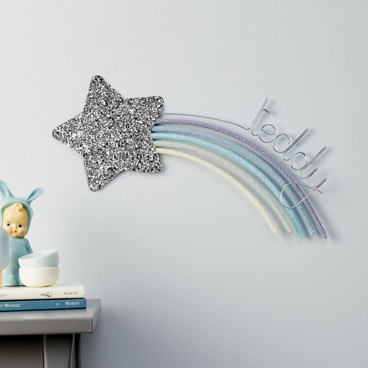 Heavens Personalised Glitter & Knit Shooting Star®