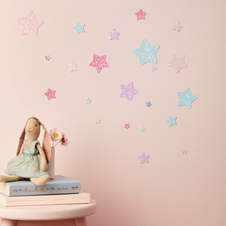 Sweetheart Glitter Star Wall Stickers®